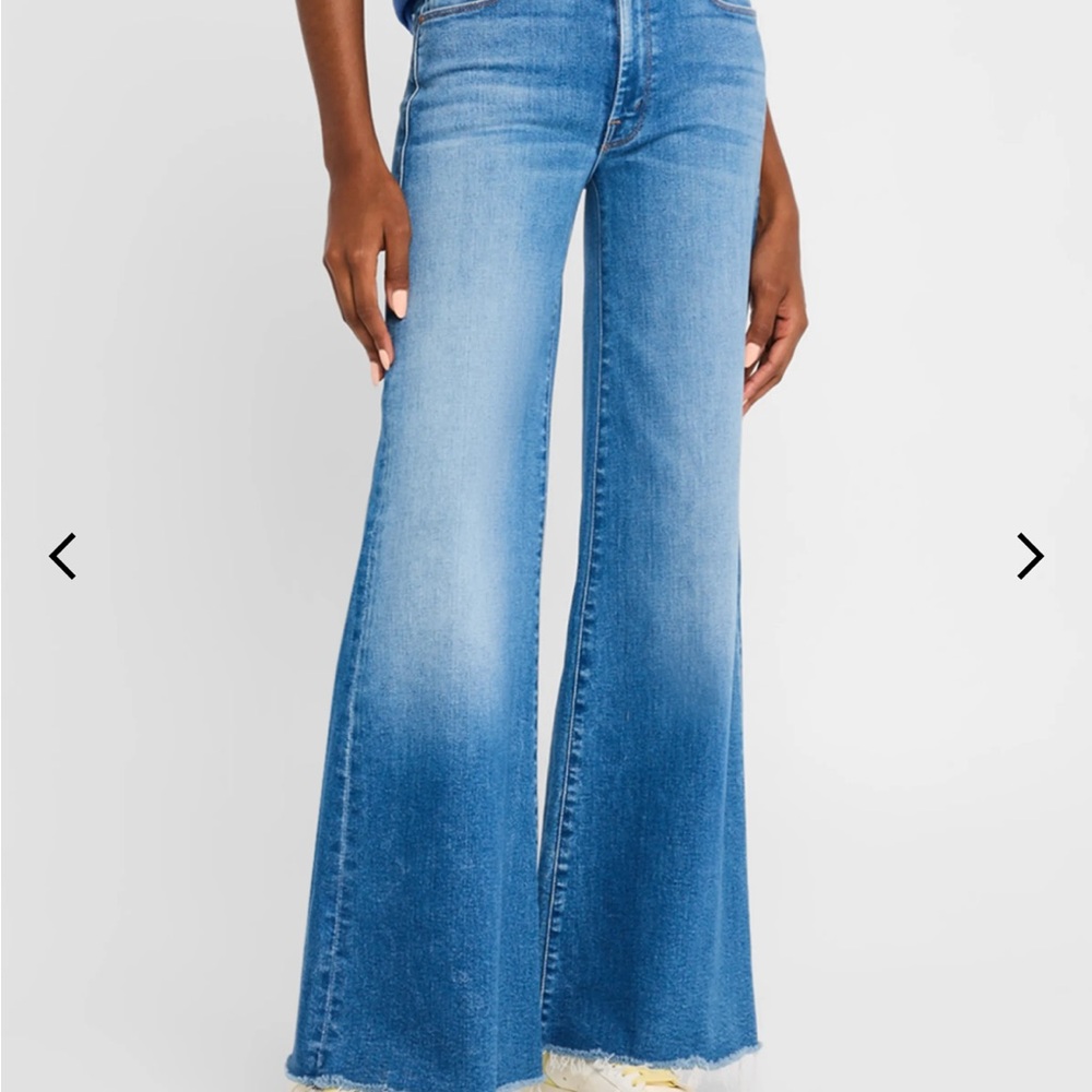 MOTHER Roller Wide Leg Jeans